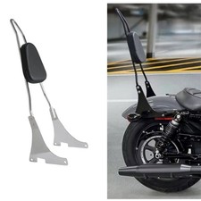Schienale passeggero Sissy Bar pad per Harley Sportster XL883 1200 48 Iron 2004-UP