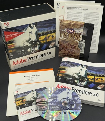 Adobe premiere cd - adobe,