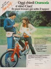 PUBBLICITA'  ADVERTISING-PIAGGIO CIAO 1977-MOTOITALIANE CICLOMOTORI  EPOCA