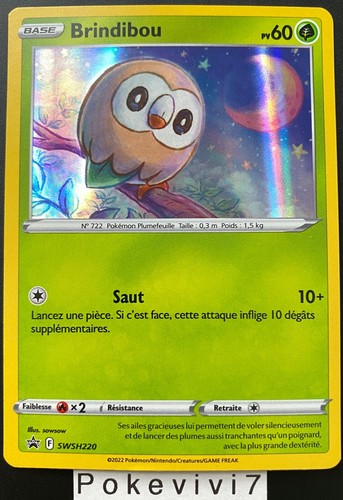 Carte pokemon brindibou - carte,