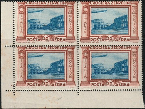 Posta aerea zeppelin 20 - zeppelin, l.20