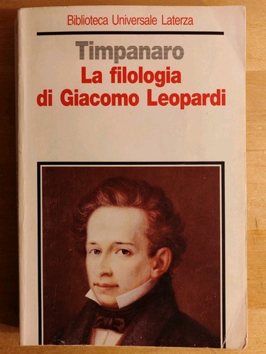 Sebastiano timpanaro - timpanaro, la