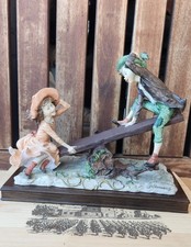 Scultura vintage di Giuseppe Armani Capodimonte, fuori produzione e rara "Bambin