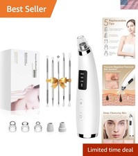 Facial Pore Blackhead Remover Vacuum - Fore Cleaner and Blackhead Extractor w...