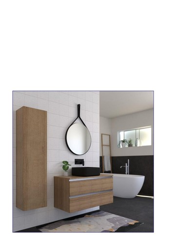 Mobile bagno sospeso 100 - sospeso, cm