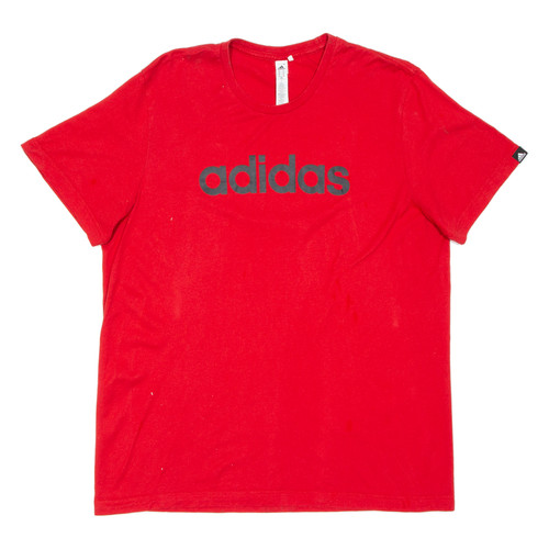 Adidas shirt rosso - t-shirt, m