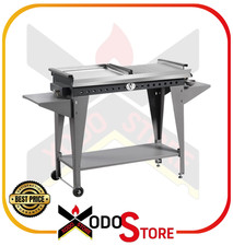 Barbecue gas piastre acciaio