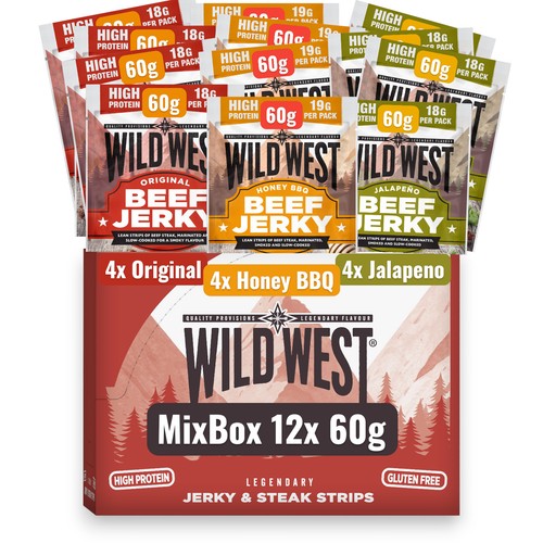 Wild west beef jerky mix - wild,