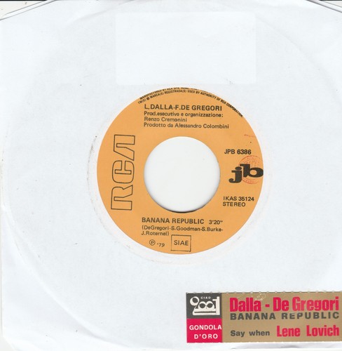 Lucio dalla gregori raro - dalla,