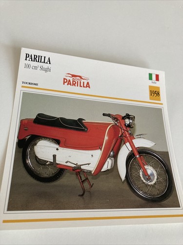 Parilla 100 cm3 - cm3, 1958