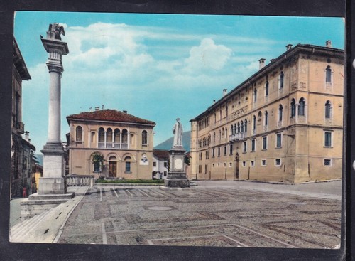 Cartolina feltre piazza - feltre,