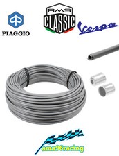 GUAINA RMS GRIGIA 1MT PIAGGIO VESPA ACMA 150  DIAMETRO 4,5/5,2/2,5mm 1956-1957