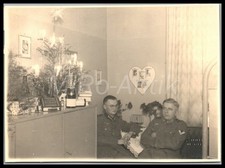 Grande foto, WW2, 3.I.R.73, Natale di guerra, Stube H.Göring, 1940, L270L