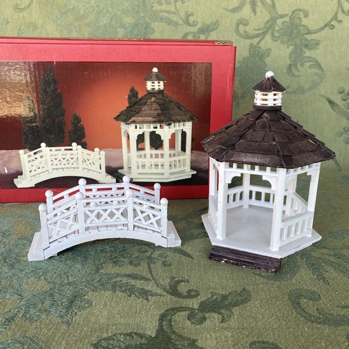 Lemax gazebo legno ponte - gazebo, e