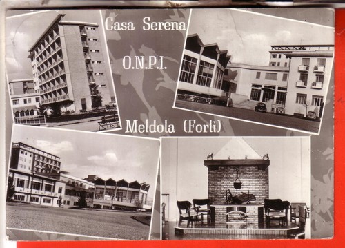 Cartolina meldola b n - meldola,
