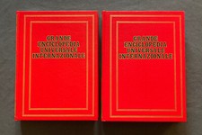 GRANDE ENCICLOPEDIA UNIVERSALE INTERNAZIONALE 2 volumi aggiornamento 1983