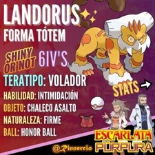 Landorus Totem "Shiny or not"