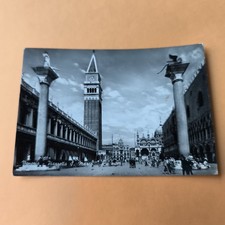 VENEZIA PIAZZETTA SAN MARCO - CARTOLINA BIANCO E NERO VIAGGIATA