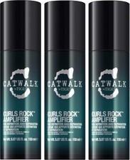 TIGI Catwalk Curls Rock Amplifier Crema Capelli Ricci 150 ml Confezione da 3 