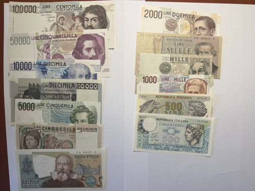Lotto banconote rep - 13,