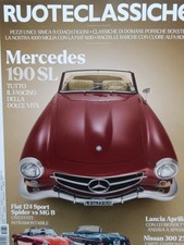 Ruoteclassiche 2025 439.Mercedes 190 SL,Fiat 124 Sport Spider 1600 & MG B