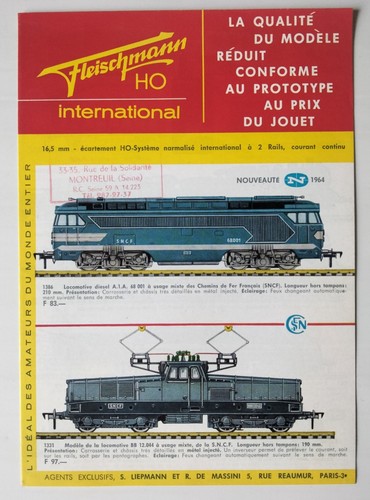 Vtg fleischmann international - fleischmann,