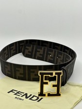 Cintura Fendi FF monogramma
