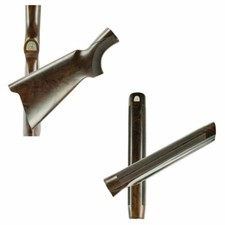 Calcio ed asta per fucile