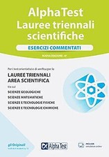 Alpha Test. Lauree triennali