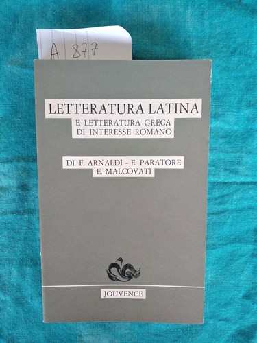 Letteratura latina - , e