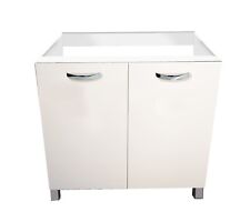 Mobile sottolavello 2 Ante 80 cm Colore Bianco o Legno