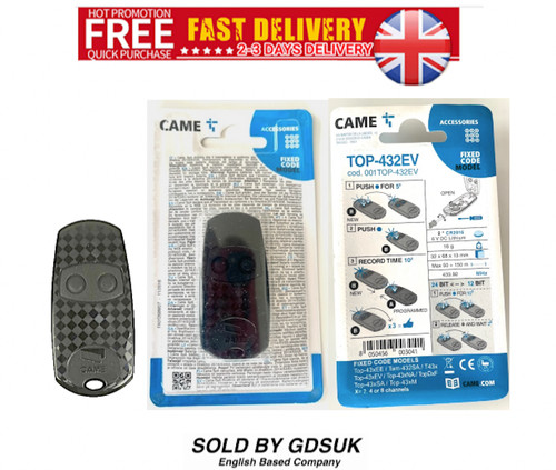 Came gate fob telecomando - came,