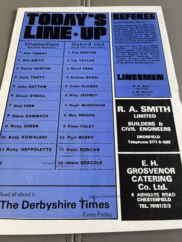 Chesterfield oxford - fc,