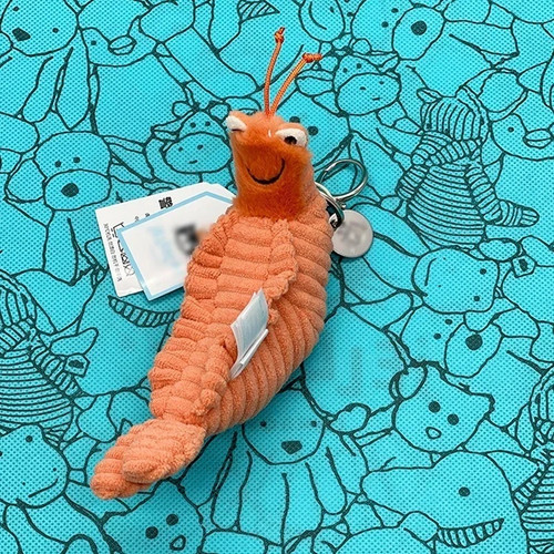 Portachiavi peluche gamberetti