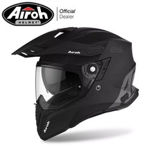 Airoh Casco On/Off Commander Black Matt Disponibile in Varie Taglie