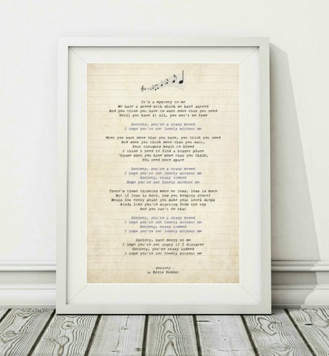 Eddie vedder società - vedder,
