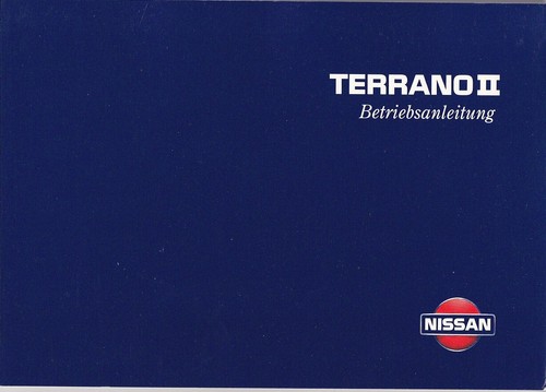 Nissan terrano 1998 - nissan, ii