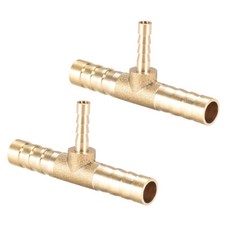 2pz Raccordo a T Ottone