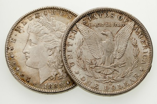 1885 argento morgan - 1885, 1885-o