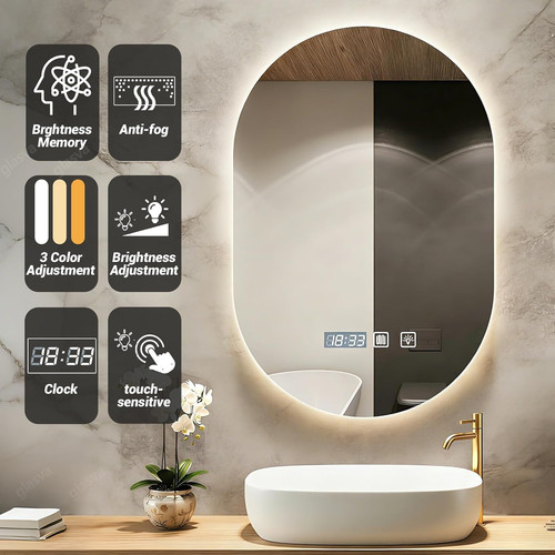 Specchio bagno led - ,