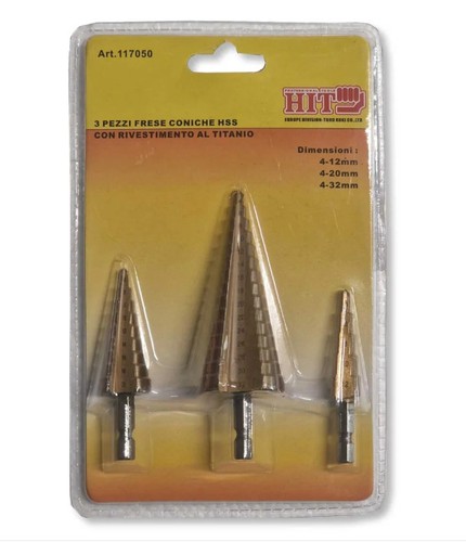Kit frese coniche - kit,