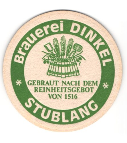 Sottobicchiere birra stublang - sottobicchiere,