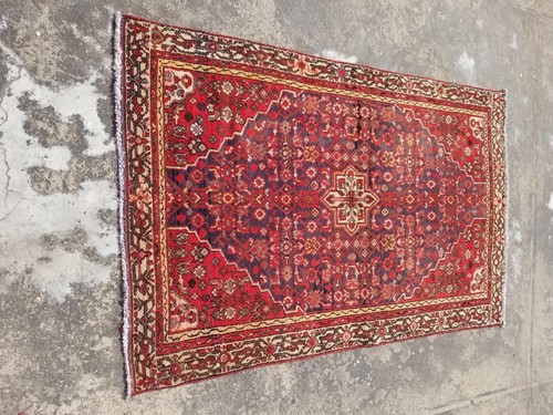 Tappeto multicolore lana