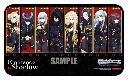 Weiss schwarz tcg playmat - schwarz,