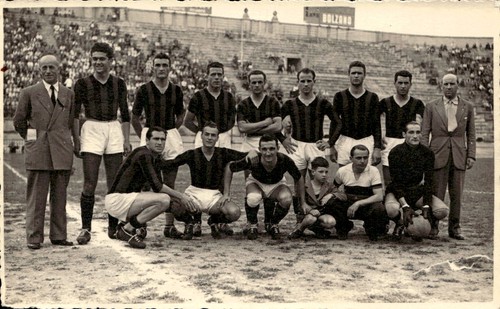 Cartolina calcio formazione