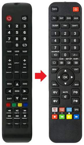 Telecomando adatto per - , nodis