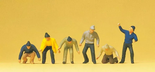 Preiser 14064 workers - 14064, gauge