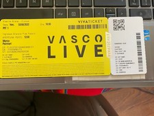 VENDO 2 BIGLIETTI  PIT 1 CONCERTO VASCO ROSSI FIRENZE 3 GIUGNO
