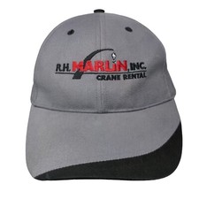 Cappello RH Marlin Inc. Crane Potain Igo noleggio strapback grigio taglia unica berretto America