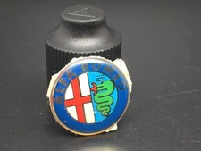 LOGO ADESIVO TELECOMANDO CHIAVE 20 MM SCUDO FREGIO ALFA ROMEO REMOTE BADGE SCUDO